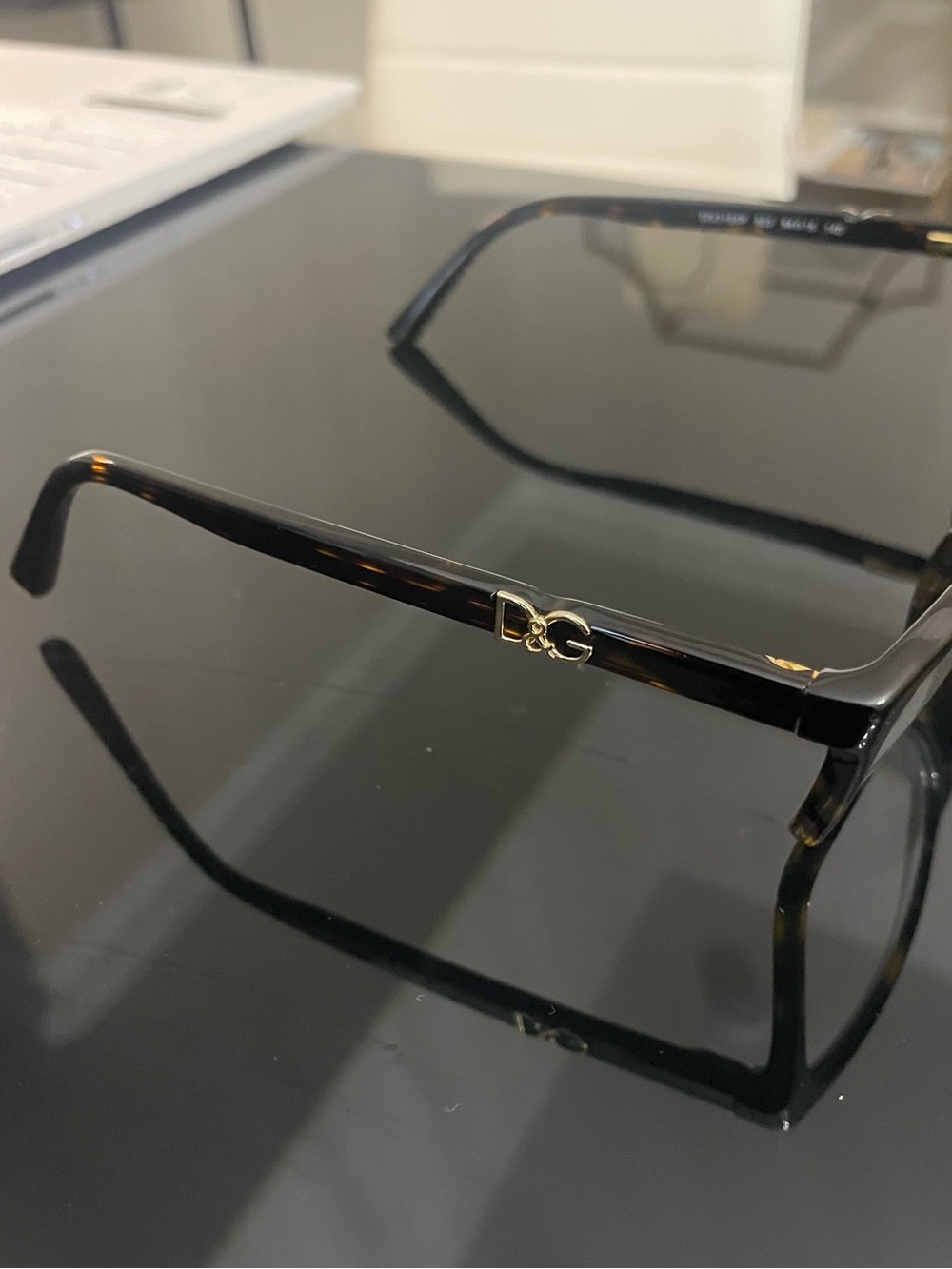 Dolce & Gabbana DG3153P 502 Havana Tortoise Eyeglass Frames Gold Logo Italy